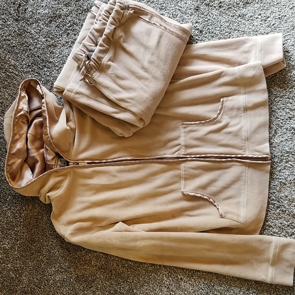 Everlast Pants & Jumpsuits Vintage Y2k Everlast Tan Sweat Suit Set